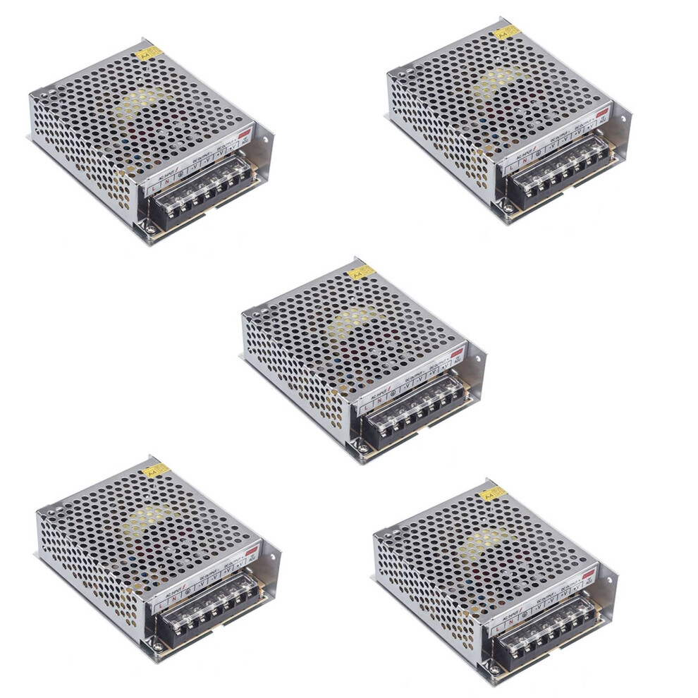 5X Ac 100V - 220V To Dc 24V 5A 120W Voltage Converter Switch Power Supply For 4762103328790