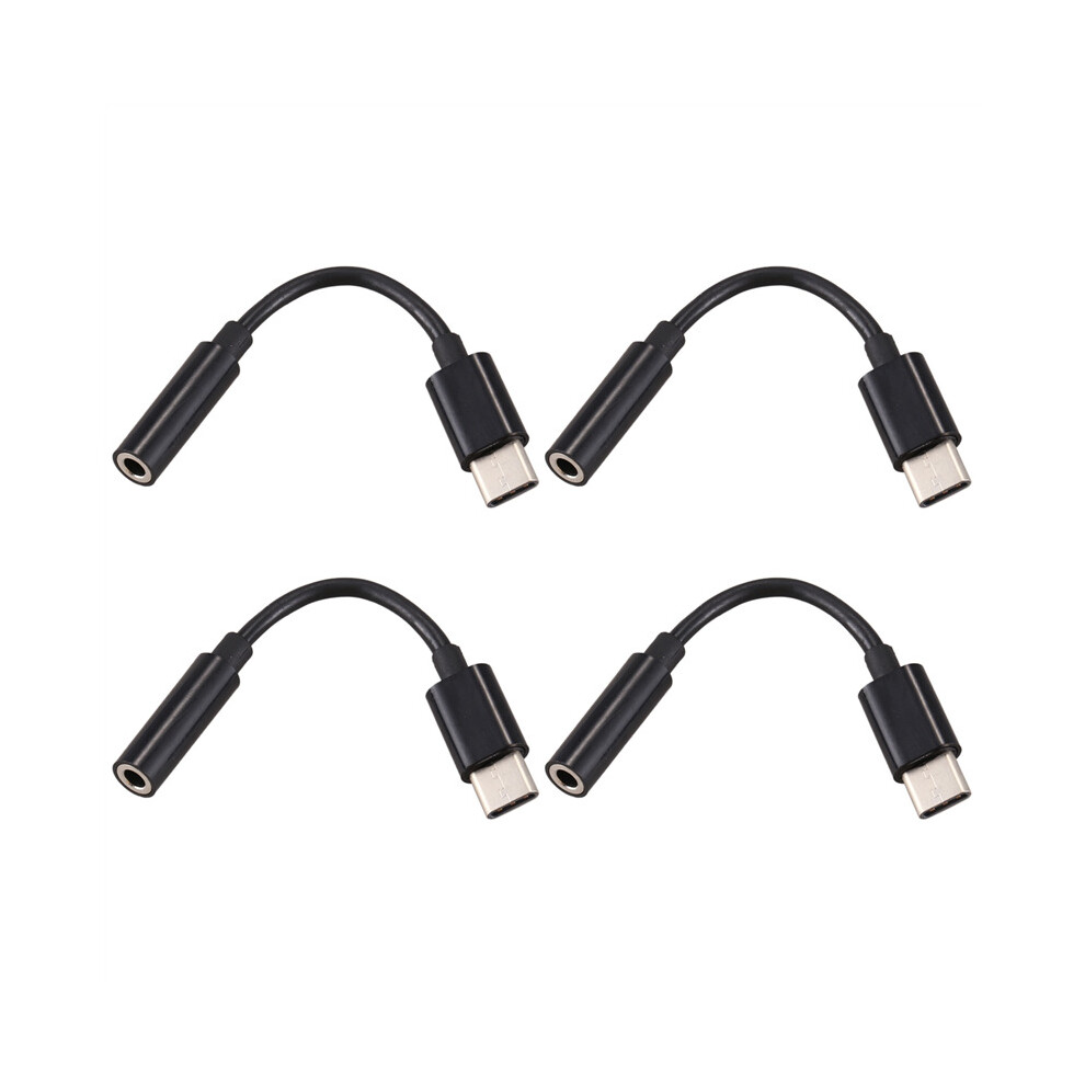 4X Usb C To 3.5Mm Headphone/Earphone Cable Adapter,Type C 3.1 Male Port To 3.5 Mm Female 4762103388725