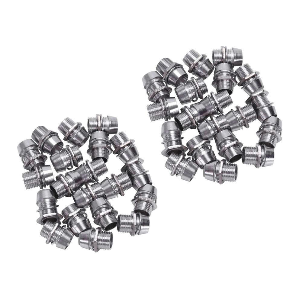 40 Pcs Copper 5Mm Light Emitting Diode Led Holder Mount Panel Display 4762103338805