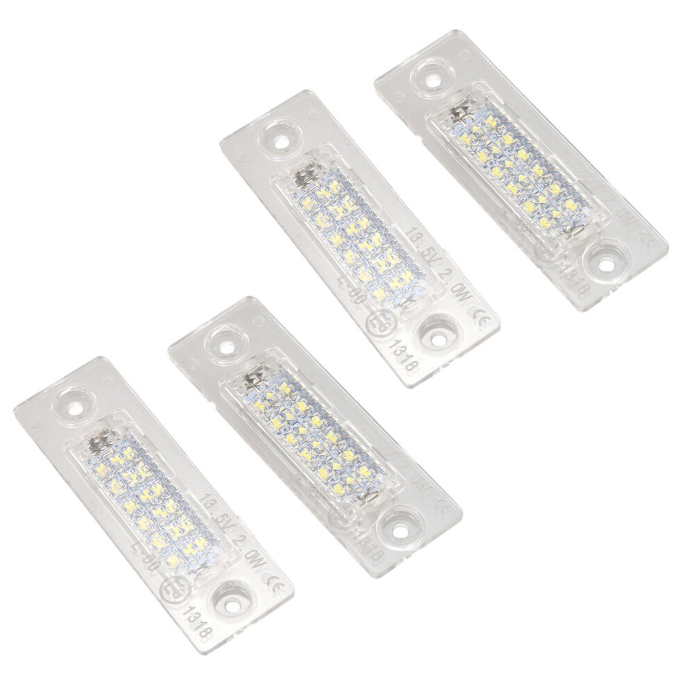 2X Led License Number Plate Lamp For Transporter T5 Golf For Light 4762103331844