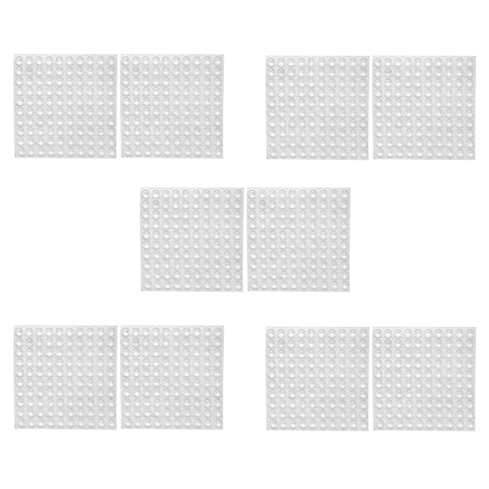 1000X Transparent Adhesive Bumper Pads Self Stick Sound Dampening Door Cabinet Buffer Pads 4762103363678