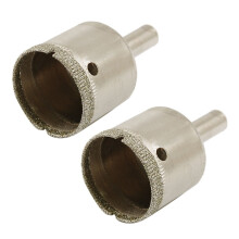2X 30mm Diamond Tipped Tile Ceramic Glass Drill Bit
