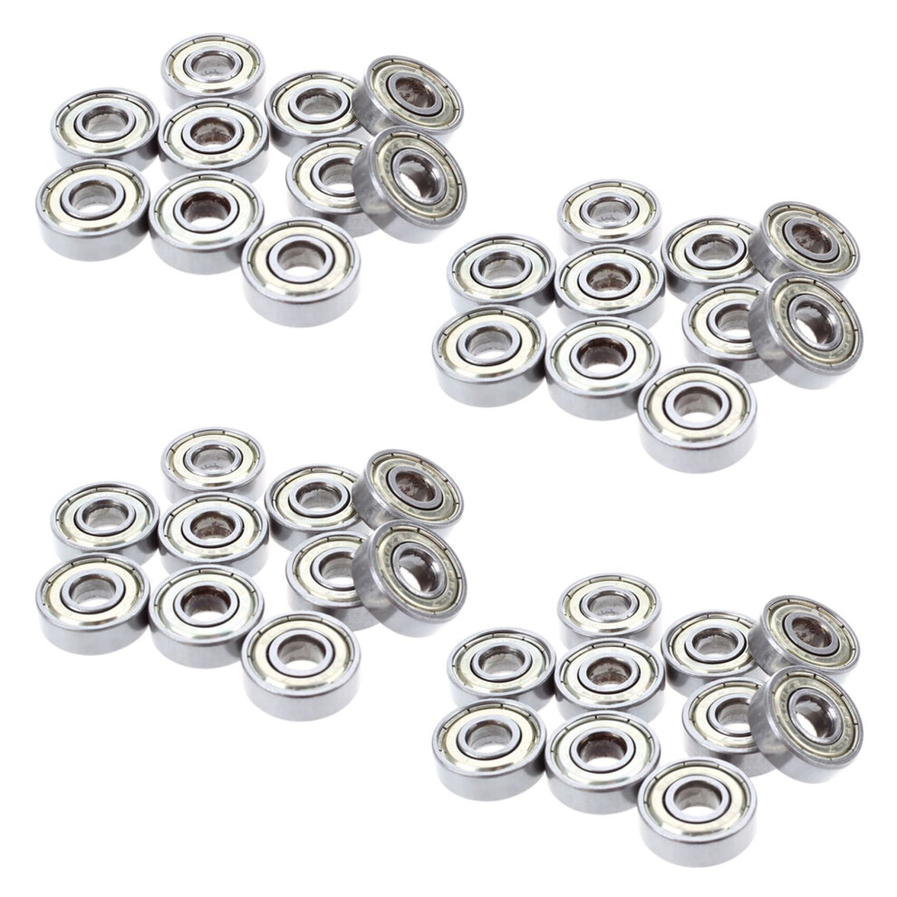 40 Pcs. Miniature Deep Groove 608 Zz 8 X 22 X 7Mm Bearing Steel 4764036936608