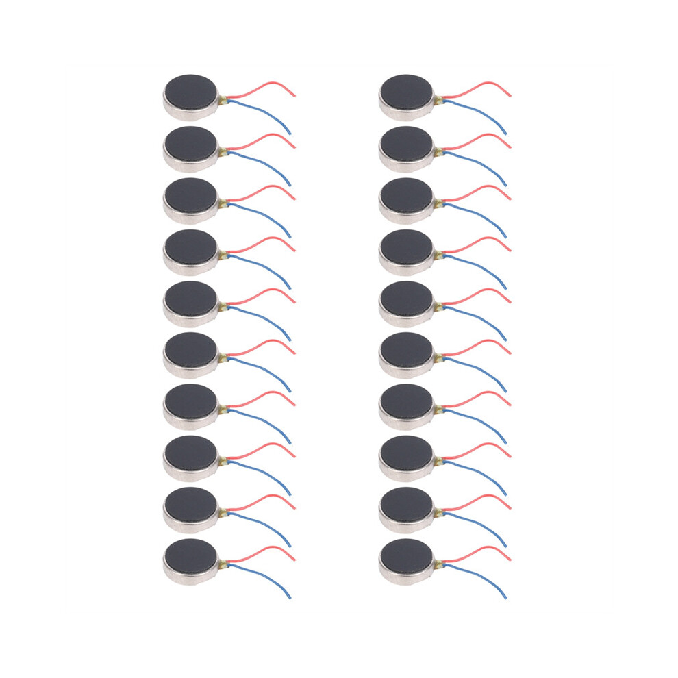 20X Dc 3V 60Ma 9000+/-2000Rpm Phone Coin Flat Vibrating Vibration Motor 4764036922519