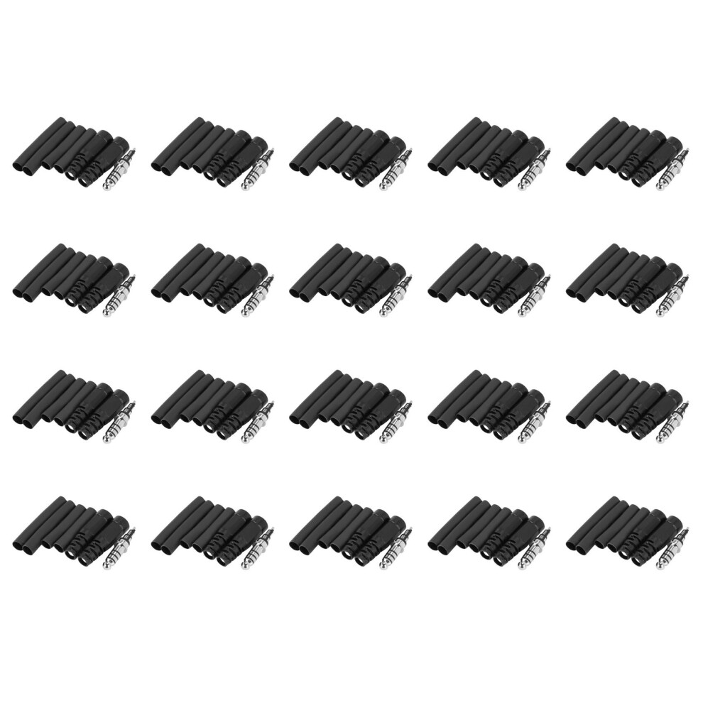 20X Replacement Helicopter Plug Headset Adapter U-174 / U Type A Solder for David Clark Helicopter Headset-image-OPC-PBRJG79-NEW