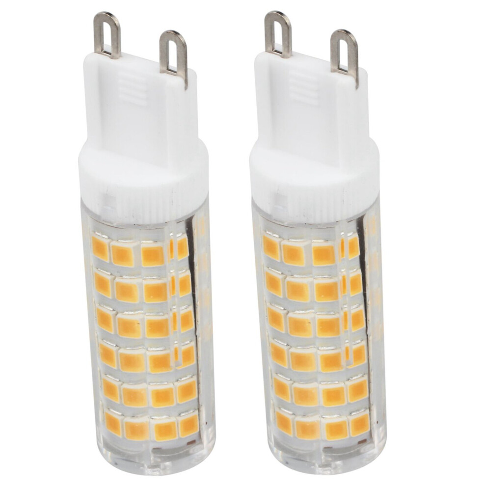 Tlily 4-Pack, G9 Led Bulb - 7W / 550Lm 60 Watt Halogen Bulbs Equivalent, Warm 3000K, Beam Angle White