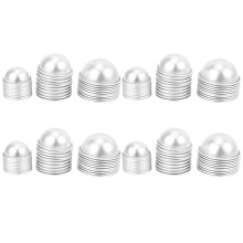 120PCS- Bath Bomb Mold Kit, 15 Set 3 Size Mold & Bath Bombs Press for DIY Making Supplies