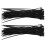 Cable Tie Wraps / Zip Ties Colour:Black Size:140 mm x 2.5 mm 100Pcs 1