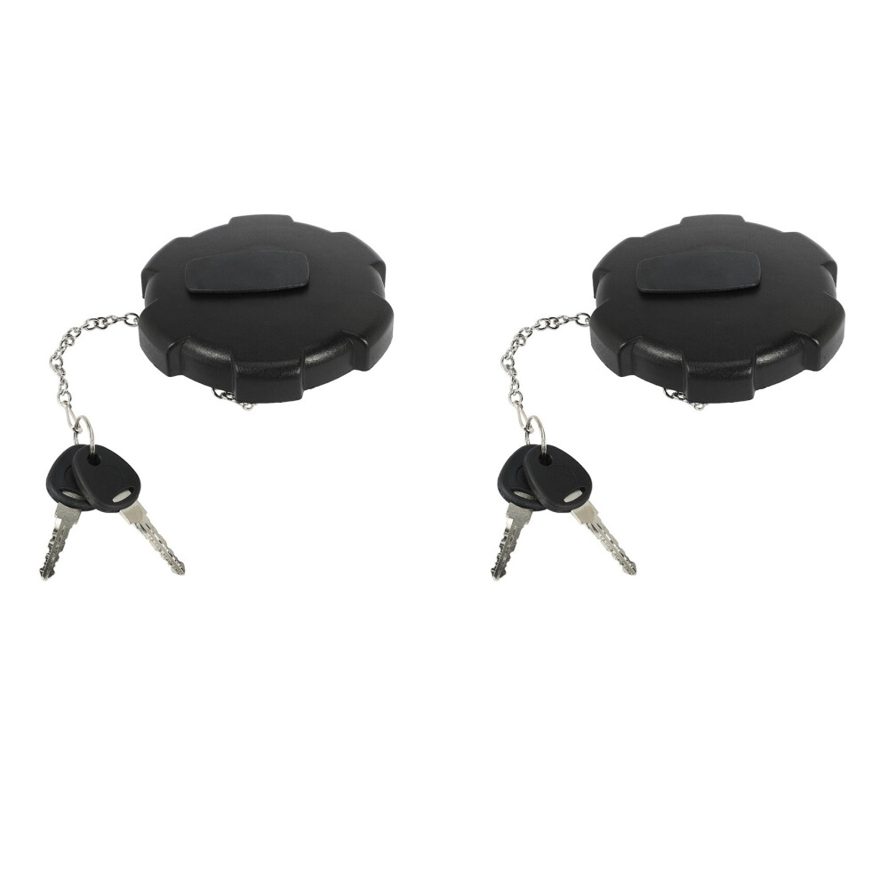 2X Car-Styling Automobiles Exterior Parts Fuel Tank Cover Gas Cap For Truck 20392751 /04 With Key Lock 4762103322422