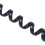 10X Replacement RJ9 4P4C Plug Coiled Stretchy Telephone Handsets Cable Line Black 8