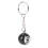 10X Billiard Ball Key Chain Key Ring Happy No. 8 5