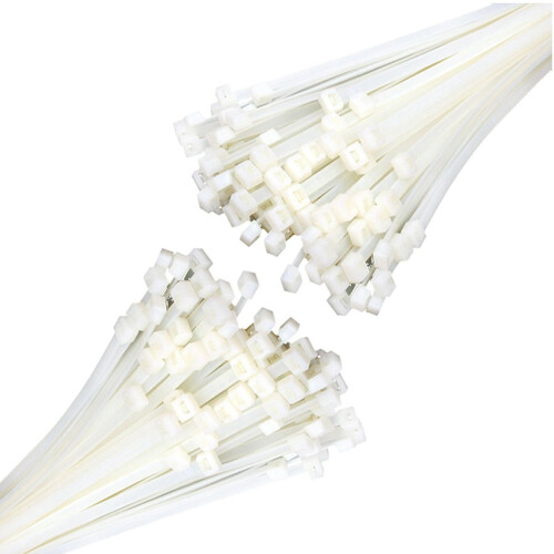INDUSTRIAL QUALITY : 100X2.5mm Color: White Quantity: 100 Pieces