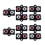 10Pcs PCB Mount 2 Position Stereo Audio Video Jack RCA Female Connector 1