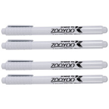 4PC Liquid Chalk Pen Marker for Glass Windows Chalkboard Blackboard White