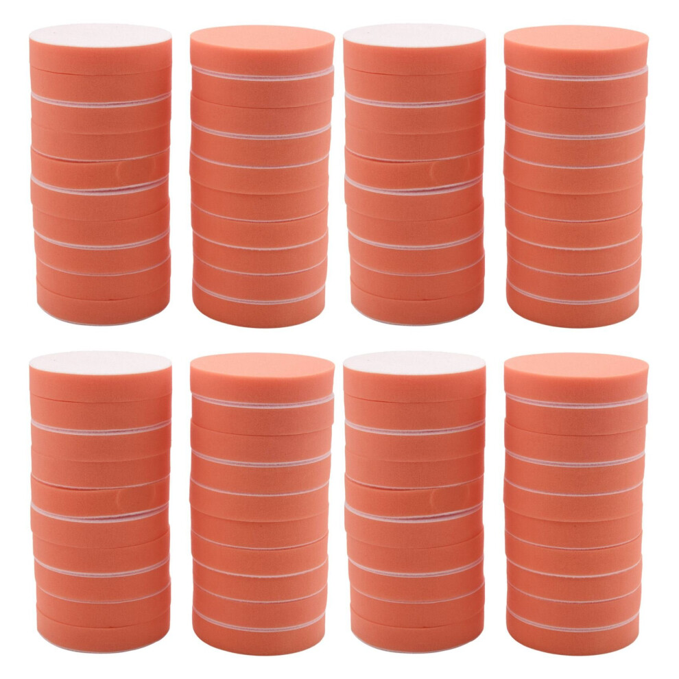 80Pcs 125Mm Gross Polishing Buffing Pads 5 Inch Flat Sponge Car Polisher Clean Waxing Auto Paint Maintenance Care 4762103306965
