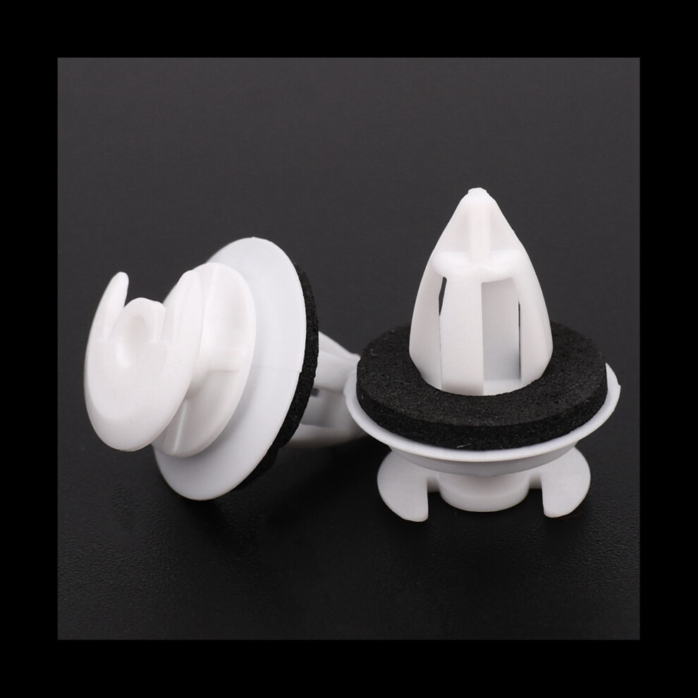 200Pcs Door Panel Clips With Seal Ring For E34 E36 E38 E39 E46 X5 M3 Z3 White 4762103369175