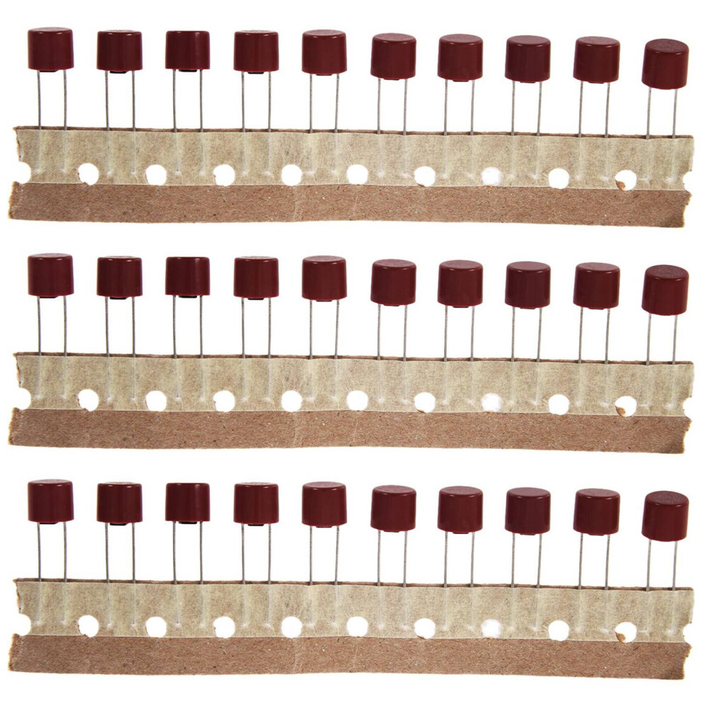 30 Pcs Cables Slow Blowing -Fuse T3.15a 250V 4762103354539