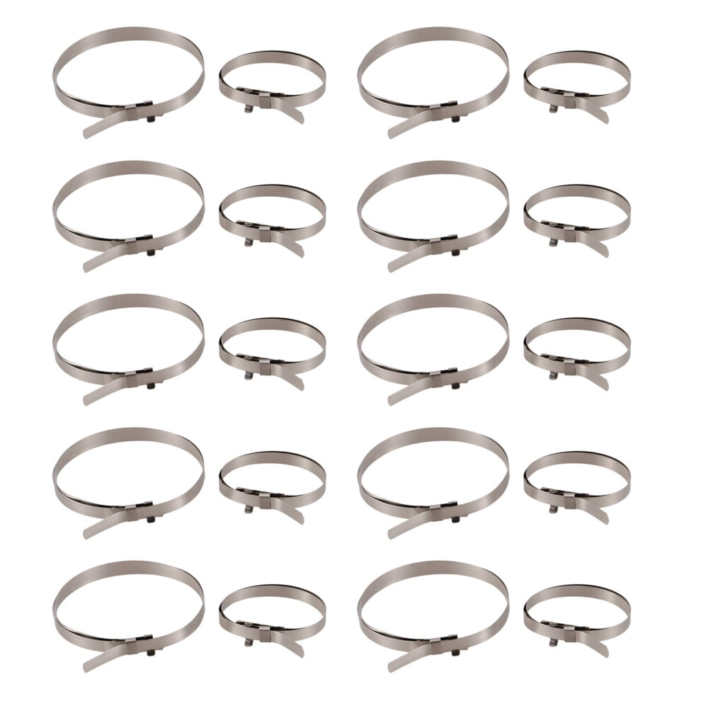 Vehicle Car Constant Velocity Cv Joint Boot Clamp Clip Fastener 20 Pcs 4762103336702