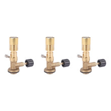 3X High Temperature Brass Gas Turbo Torch Propane Weld Plumbing Portable Bunsen Burner Gas Burner Heating Furnace