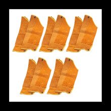 10Pcs 21.6 Inch Imitation Leather Welding Sleeves Protective Heat Arm Sleeve Tool