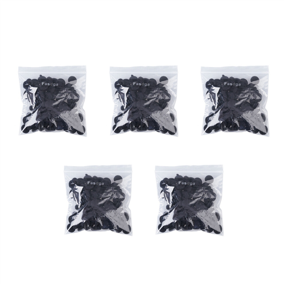 Fasdga 500 Pcs Sponge Earbud Headphone Cap Ear Pads Cover Replacement Black 4762103366471
