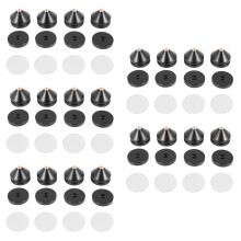 5 Sets Speaker Loudspeaker Spikes Stand Feets Turntable DIY Speaker Stand Shock Pin Nails and Pads Accessories