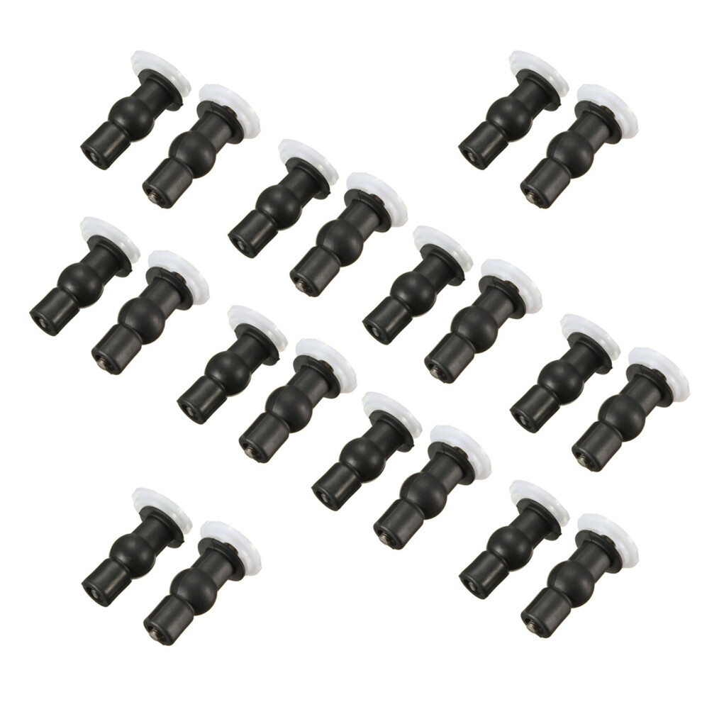 10 Pair Of Screws For Toilet Toilet Lid Toilet Toilet Cover Black 4762103337617