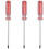 3X Plastic Handle T20 Security Torx Screwdriver Hand Tools 1
