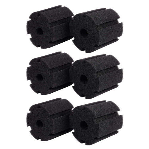 6X Replacement Sponge Filter for XY-380 Black