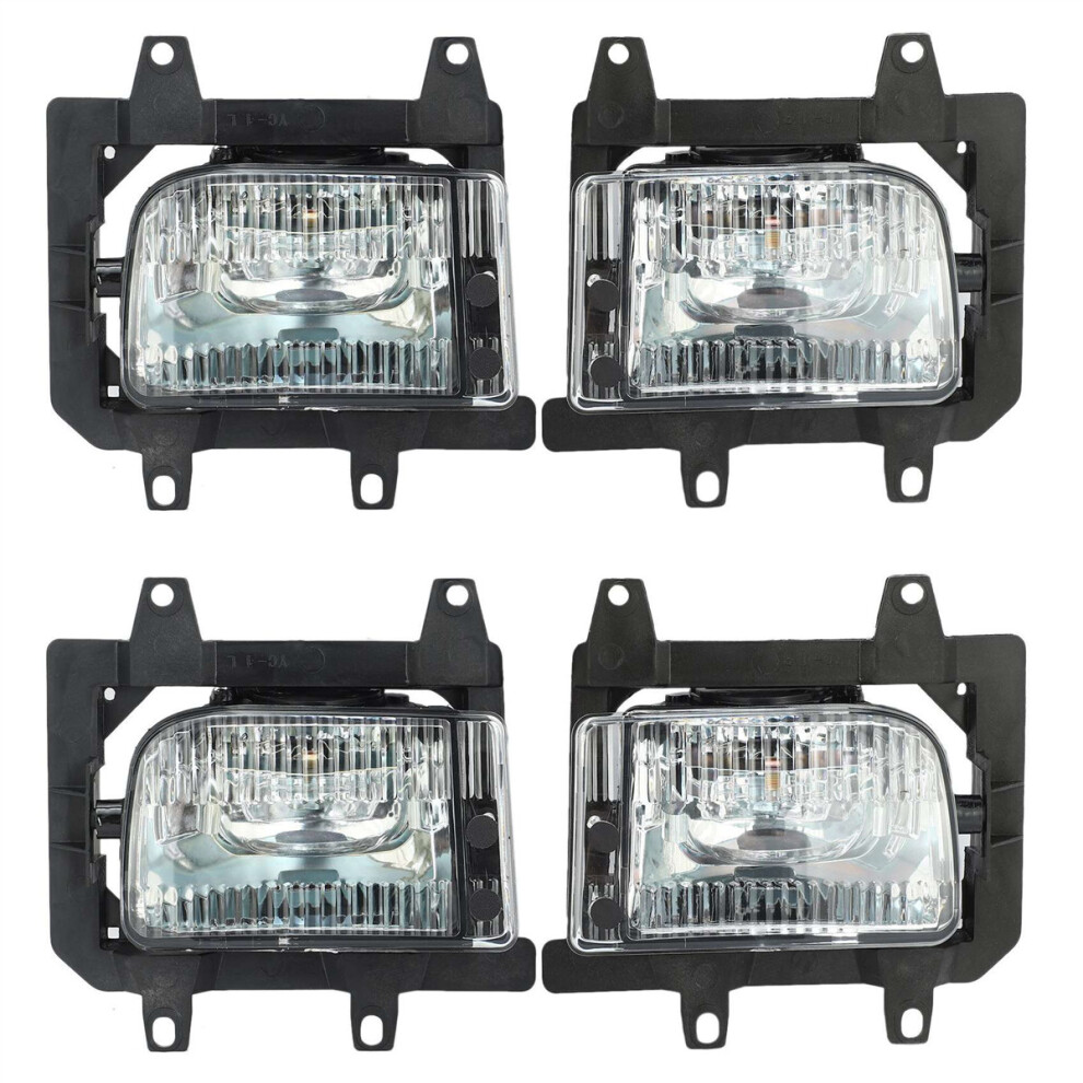 4Pcs Lens Cover Front Bumper Fog House For E30 318I 318Is 325I 325Is 325E 325Es 325Ix Light 4762103394139