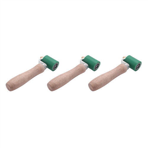 3Pcs 40mm Silicone Seam Hand Pressure Roller for Hot Air Heating Vinyl Welding Tool