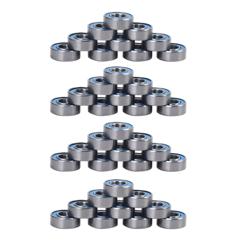 40Pcs Mr115 5X11x4mm For Slash Stampede Wheel Silver 4762103371413