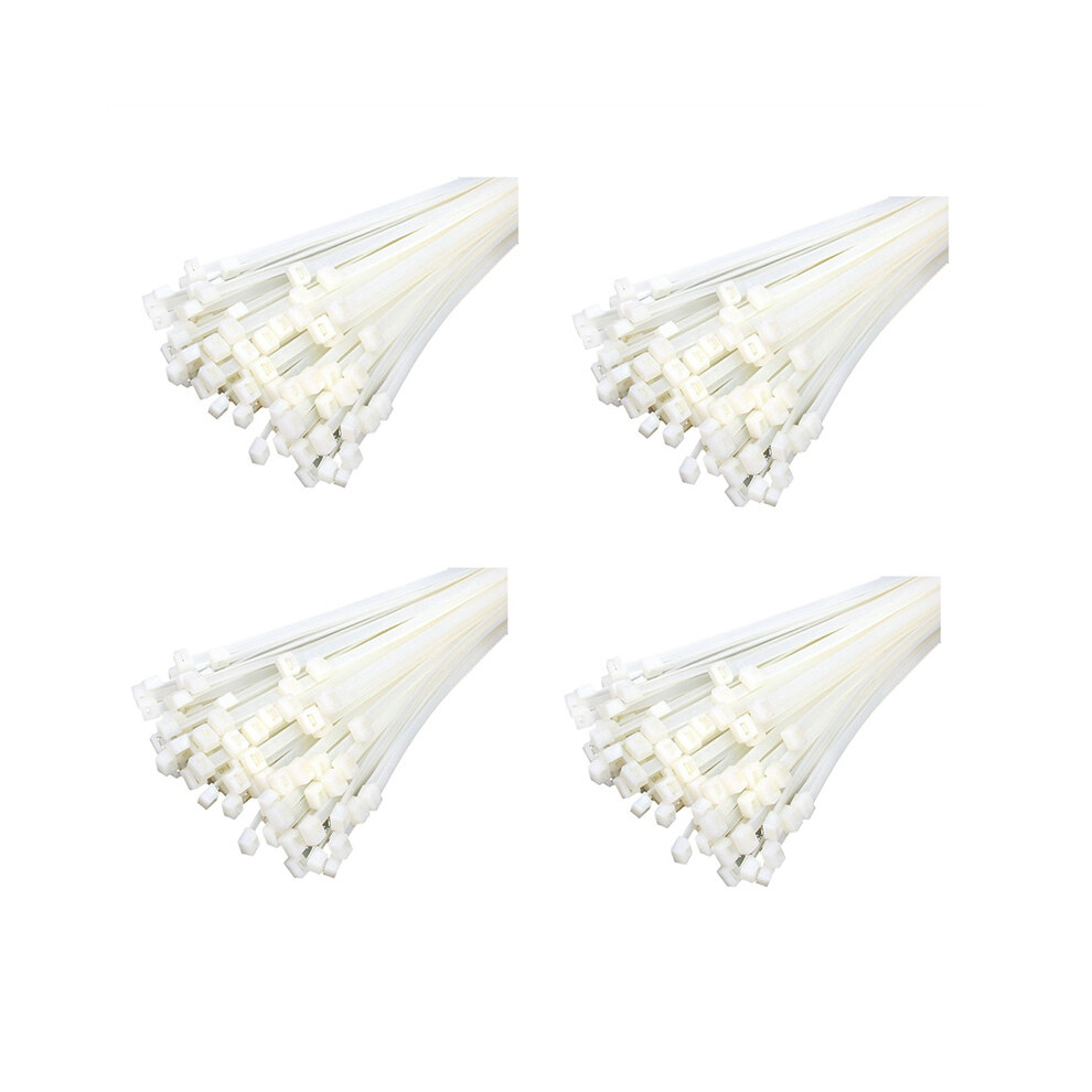Industrial Quality : 100X2.5mm Color: White Quantity: 200 Pieces 4762103359664