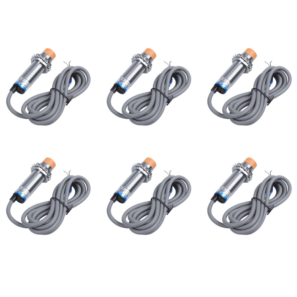 6X Ljc18a3-H-Z/By 1-10Mm Capacitance Proximity Sensor Switch Pnp No Dc 6-36V 300Ma 4762103334371