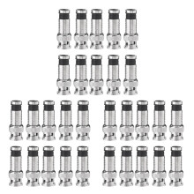 30 Pcs BNC Compression Connector for Coax RG59 Cable CCTV Cameras
