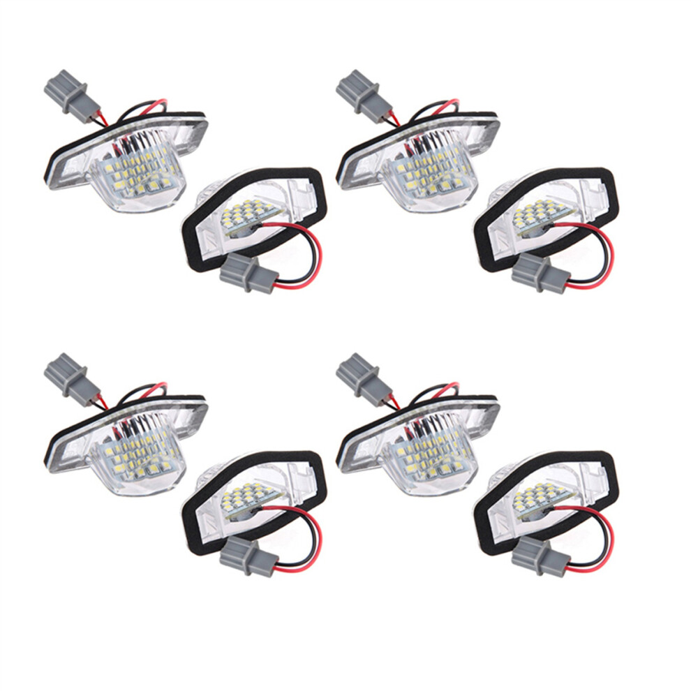 8X Error Free Led License Plate Lamp For Fit Jazz Odyssey Light 4762103309690