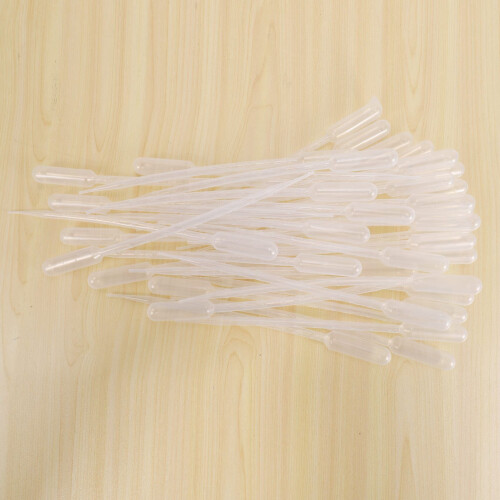 200 Pieces 10Ml Clear Plastic Transfer Pipet Pasteur Pipettes Droppers 1