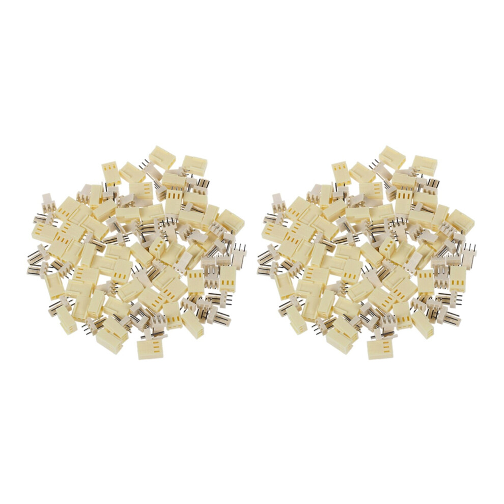 100 Pieces Kf2510-3P 2.54Mm Pcb Header 3-Pin Connector Crimp Terminal Housing 4762103329544