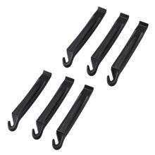 6x Bike Bicycle Detachable Wheel Tire Levers Repair Tool High Quality Plastic Black Hardened