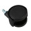 4X 6mm Threaded Stem 40mm Dual Wheel Rotatable Caster Black 8