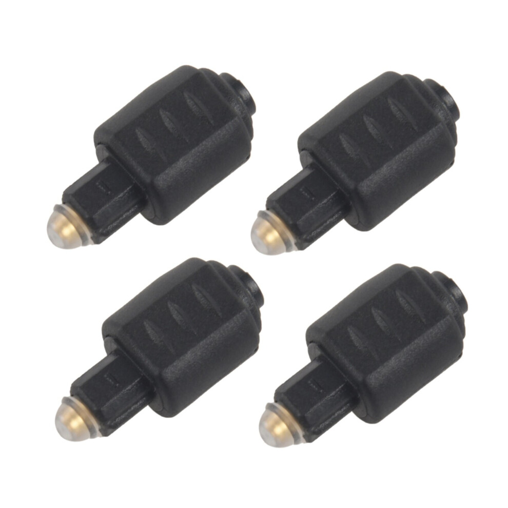 4X Mini Optical Audio Adapter 3.5Mm Female To Digital Toslink Male Plug For Amplifier 4762103395631