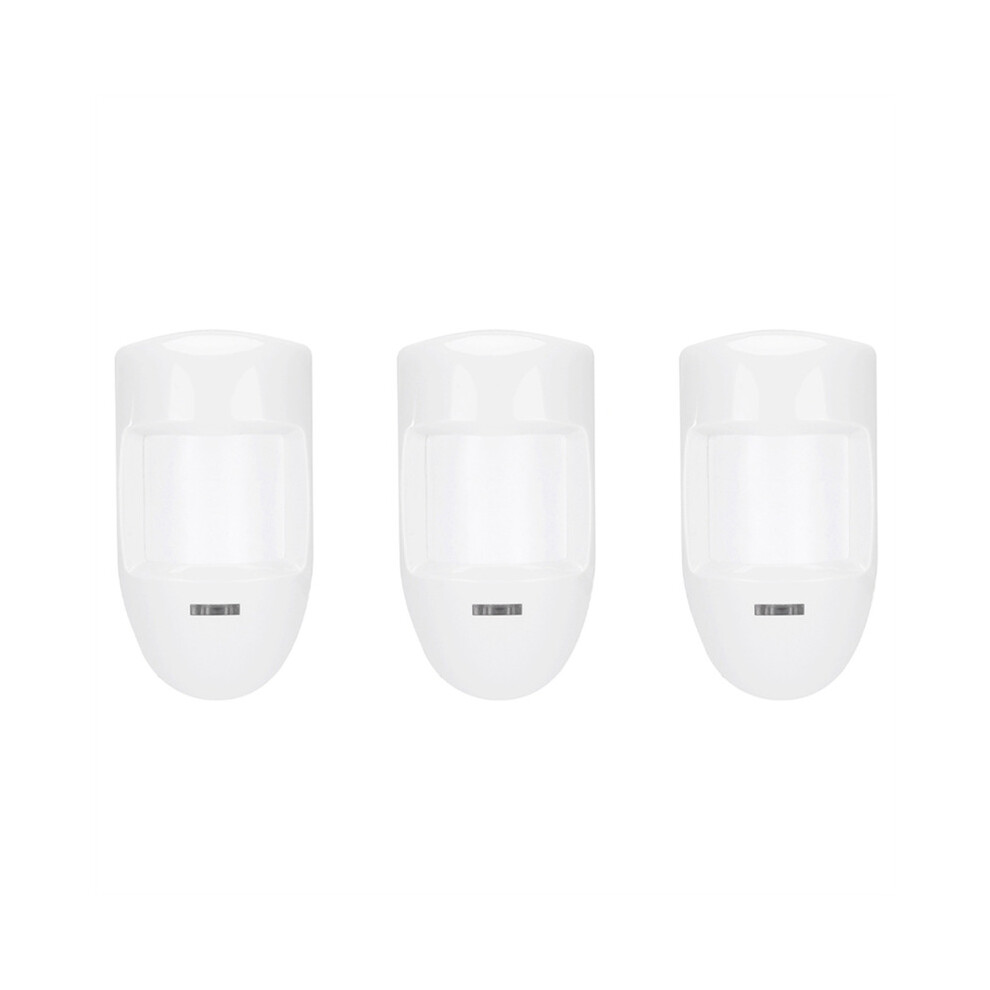 3X 12V Wired Dual PIR Motion Sensor Infrared Probe Burglar Alarm Detector Home Security System