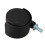 4X 6mm Threaded Stem 40mm Dual Wheel Rotatable Caster Black 5