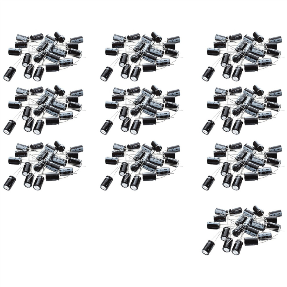 200 Pcs 1000Uf 25V 105C Electrolytic Capacitors Black 17Mm 4764036935717