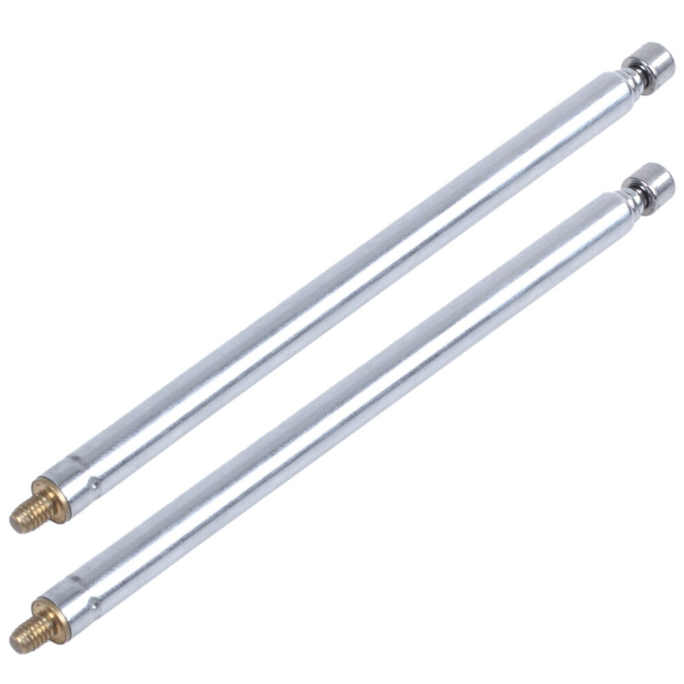 2X RC model Car 5 Silver 5 section 3 mm external threaded expansion antenna-image-OPC-PBRJPMC-NEW