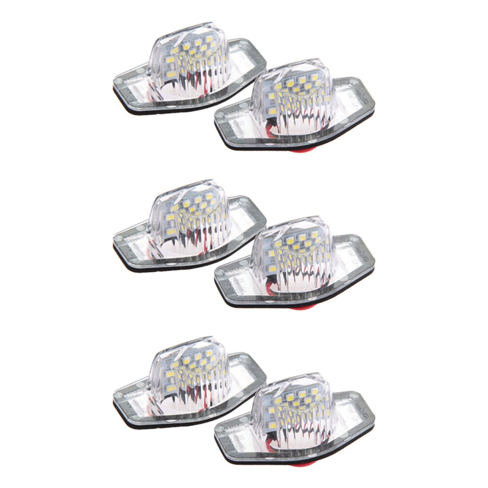 6X Error Free Led License Plate Lamp For Fit Jazz Odyssey Light 4762103309652
