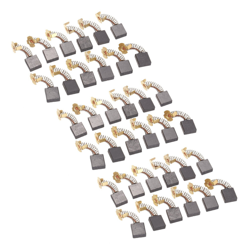 30 Pieces 18Mm X 17Mm X 7Mm Motor Carbon Brush Electric Tool For 180 4762103358506