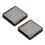 2X Ink Pad Stamp Pad for Wedding Letter Document Silver 1