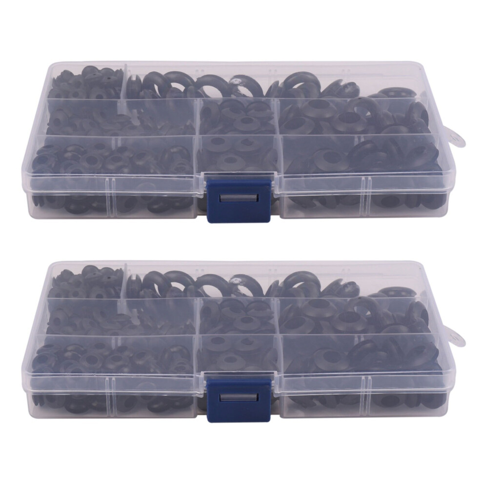 520Pcs Rubber Grommet Assortment Wiring Coil Wire Gasket M3 / / / M6 / M8 / M10 / M12 4762103386981