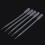 100 Pieces 10ml Clear Plastic Transfer Pipet Pasteur Pipettes Droppers 4